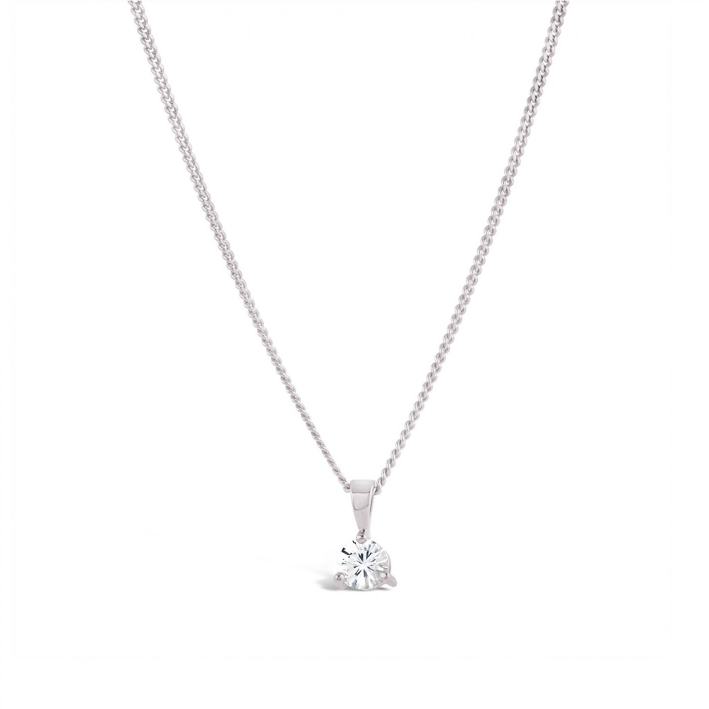 NWT Dinny Hall Gem Drop White Sapphire Necklace